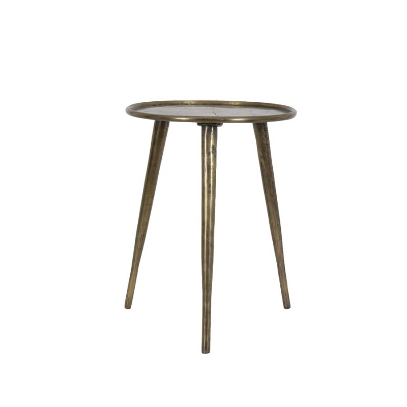 MATO SIDE TABLE BRONZE ANTIQUE - CAFE, SIDE TABLES